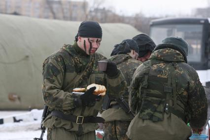 Военно -спортивная игра \"Вперед, мальчишки\", Москва, 26 февраля 2011 года.