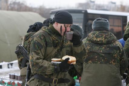 Военно -спортивная игра \"Вперед, мальчишки\", Москва, 26 февраля 2011 года.