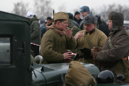 Военно -спортивная игра \"Вперед, мальчишки\", Москва, 26 февраля 2011 года.