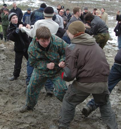 10 марта 2008. Волгоград. Проводы Масленицы.
