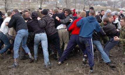 10 марта 2008. Волгоград. Проводы Масленицы.