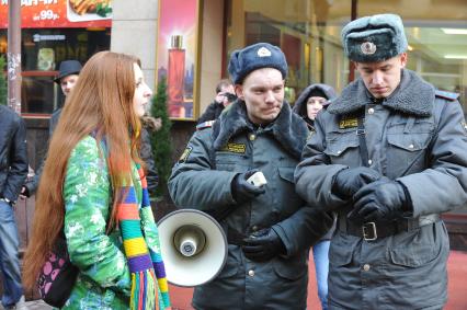 20 марта 2011г. День Святого Патрика. В Москве на Новом Арбате