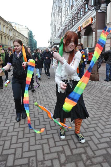 20 марта 2011г. День Святого Патрика. В Москве на Новом Арбате