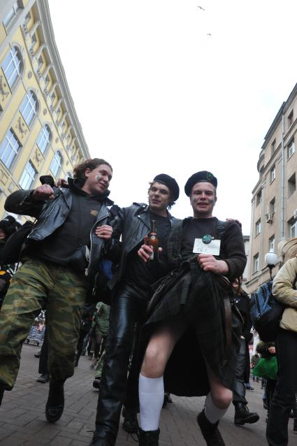 20 марта 2011г. День Святого Патрика. В Москве на Новом Арбате