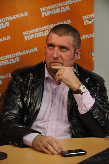 Дмитрий Потапенко - бизнесмен, управляющий партнер Management Development Group. В гостях ИД КП. 29 марта 2011 года.