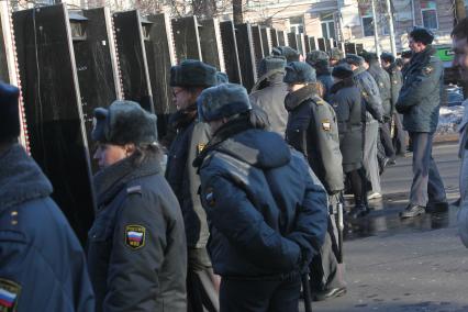 31 марта 2011 года. Россия,  Москва. Митинг оппозиции с Триумфальной площади на Пушкинскую.