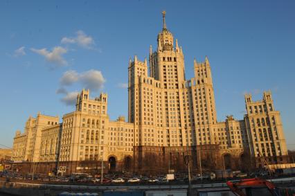 Высотное здание на Котельнической набережной, Москва.