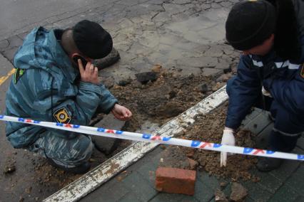 12 апреля 2011г. В Москве на улице Рябиновая произошел взрыв. Взрыв произошел на остановке общественного транспорта.