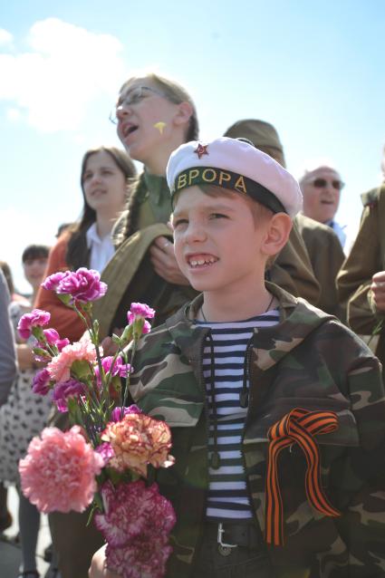 Празднование Дня Победы в ЦПКиО им. Горького, Москва, 9 мая 2011 года