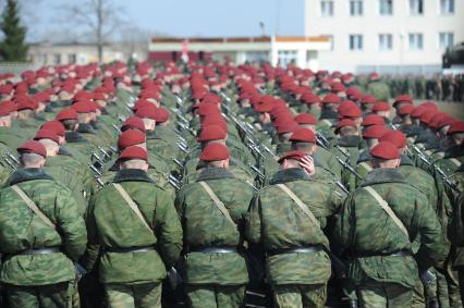 Репетиция парада Победы в Таманской дивизии в Подмосковье, Саратов, 22 апреля 2011 года