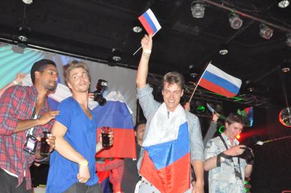 Международный музыкальный конкурс песни Евровидение 2011. Представитель России певец Алексей Воробьев.
