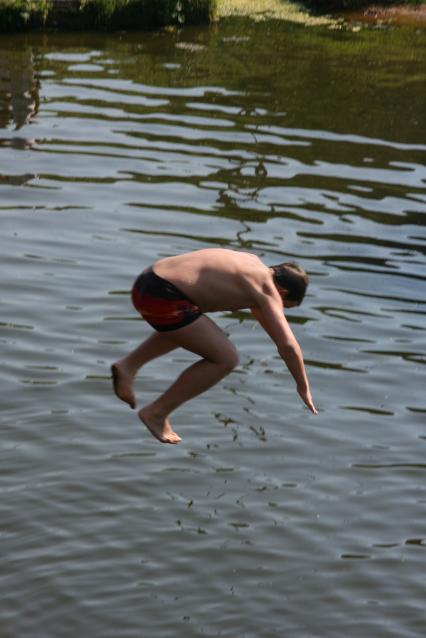 Лето.Купание. Прыжки в воду