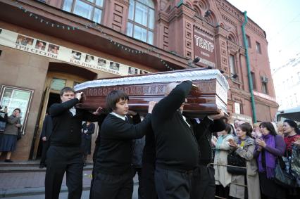05 мая 2011г. Похороны актера Александра Лазарева-старшего.