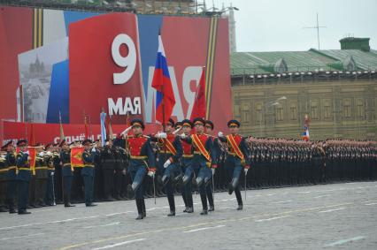 09 мая 2011г. Москва. Красная площадь. Парад, посвященный 66-й годовщине Победы в Великой Отечественной войне.