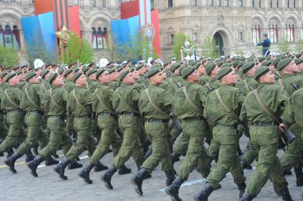 09 мая 2011г. Москва. Красная площадь. Парад, посвященный 66-й годовщине Победы в Великой Отечественной войне.