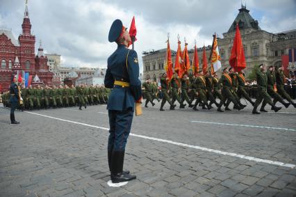 09 мая 2011г. Москва. Красная площадь. Парад, посвященный 66-й годовщине Победы в Великой Отечественной войне.