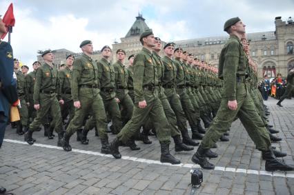 09 мая 2011г. Москва. Красная площадь. Парад, посвященный 66-й годовщине Победы в Великой Отечественной войне.