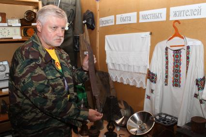 Спикер Совета Федерации Сергей Миронов, Сибирь, август 2010 года.