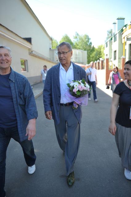 Андрон Кончаловский, советский, американский и российский режиссер, сценарист, Москва,23 мая  2011 года