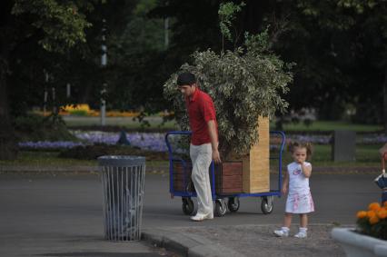 Парк Горького, 3 июля  2011 года, Москва