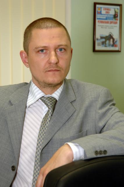 Первый заместитель генерального директора, директор по управлению региональной сетью газеты Комсомольская правда Александр Чепель. 7 июня 2006 года.