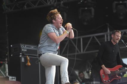 Выступление группы Kaiser Chiefs, пикник Афиши, Москва, 23 июля 2011 года.