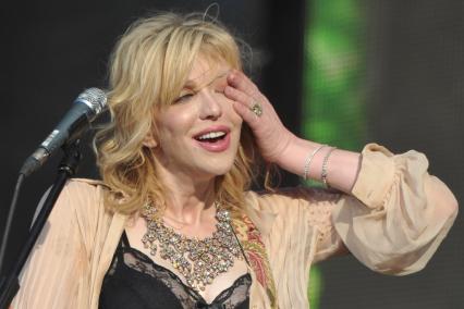 Кортни Лав в Москве, Courtney Love, пикник Афиши, Москва, 23 июля 2011 года.