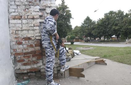 Террористический акт в Беслане. Штурм школы.