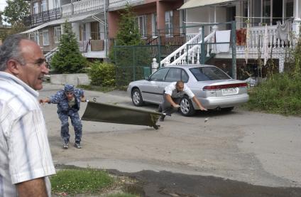 Террористический акт в Беслане. Штурм школы.