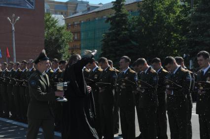 Выпуск лейтенантов военно- технического университета (ВТУ) спецстроя России, Москва, 13 июня 2011 года