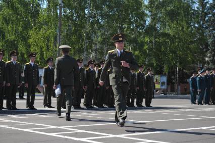 Выпуск лейтенантов военно- технического университета (ВТУ) спецстроя России, Москва, 13 июня 2011 года