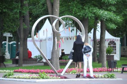 Сад Эрмитаж. Достопримечательность. Сердце. 18 июня 2011