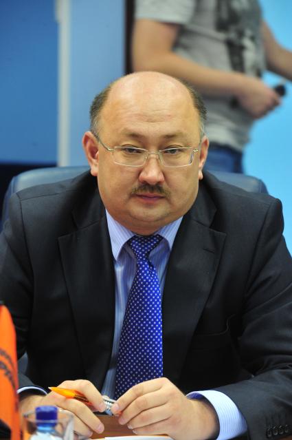 Советник, руководитель пресс-службы Посольства Республики Казахстан в РФ Оспанов Аргын Сергазыевич. 25 августа 2011 года.