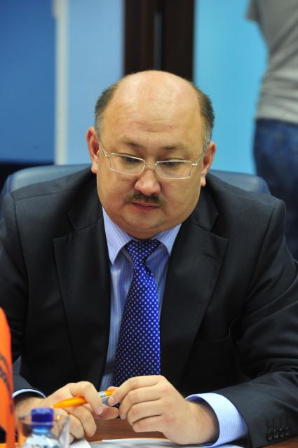 Советник, руководитель пресс-службы Посольства Республики Казахстан в РФ Оспанов Аргын Сергазыевич. 25 августа 2011 года.