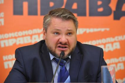 Экс-депутат Госдумы России Антон Баков в ИД КП. 14 сентября 2011 года.