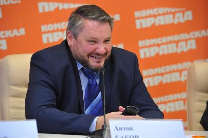 Экс-депутат Госдумы России Антон Баков в ИД КП. 14 сентября 2011 года.