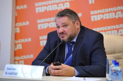 Экс-депутат Госдумы России Антон Баков в ИД КП. 14 сентября 2011 года.