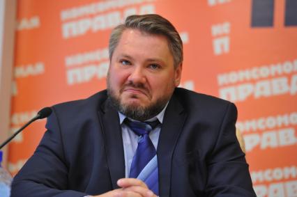 Экс-депутат Госдумы России Антон Баков в ИД КП. 14 сентября 2011 года.