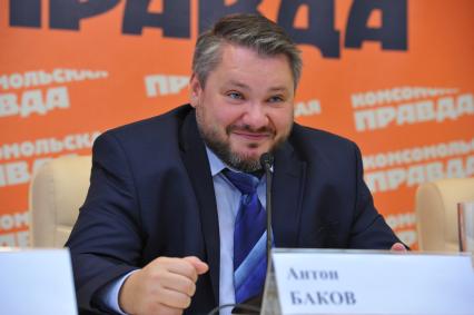 Экс-депутат Госдумы России Антон Баков в ИД КП. 14 сентября 2011 года.