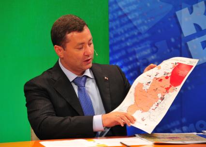 К.п.н., экс-депутат Госдумы Александр Агеев в ИД КП. 20 сентября 2011 года.