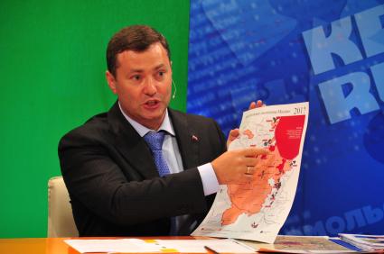К.п.н., экс-депутат Госдумы Александр Агеев в ИД КП. 20 сентября 2011 года.