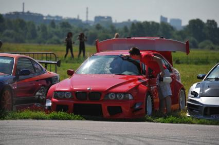 Шоу Автоэкзотика-2011. Красный BMW/  01 июля 2011