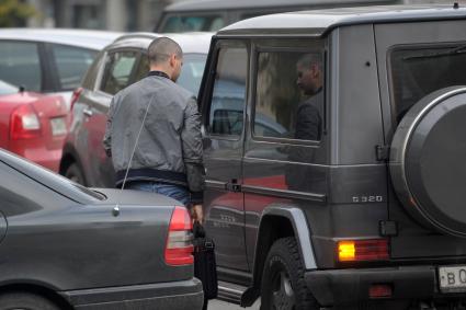 Водитель автомобиля Mercedes G 320. 22 сентября 2011 года.