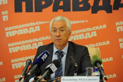 Глава парламентского комитета по безопасности в Государственной Думе РФ Владимир Васильев в ИД КП. 26 сентября 2011 года.