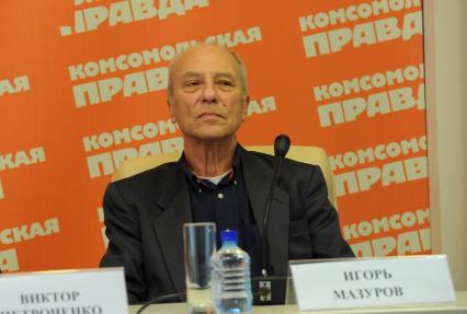 Генеральный секретарь Федерации профессионального бокса России Игорь Мазуров в ИД КП. 28 сентября 2011 года.