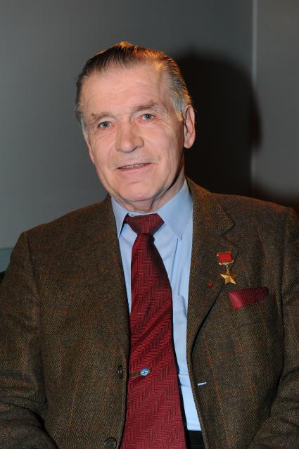 Летчик-космонавт Александр Серебров. 30 сентября 2011 года.