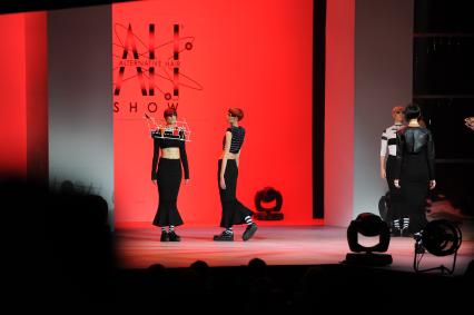 Международный конкурс парикмахеров \"Alternative Hair Show 2011\" в Кремлевском дворце. Москва. 28 сентября 2011 года.