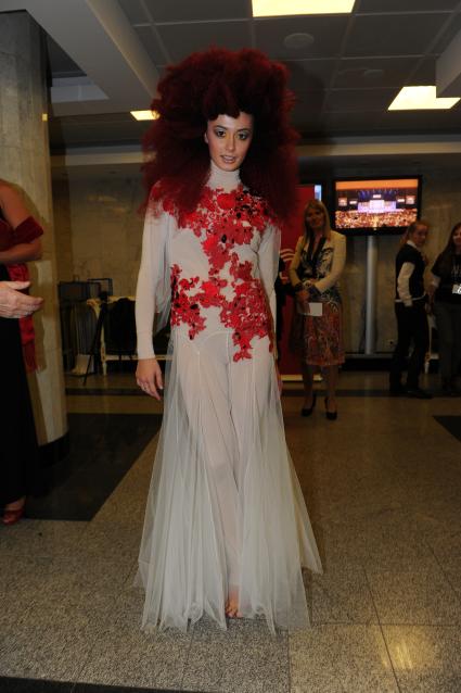 Международный конкурс парикмахеров \"Alternative Hair Show 2011\" в Кремлевском дворце. Москва. 28 сентября  2011 года.