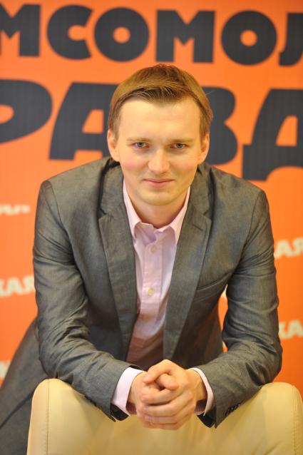 Советник президента Федеральной нотариальной палаты Алексей Грядов в ИД КП. 6 октября 2011 года.