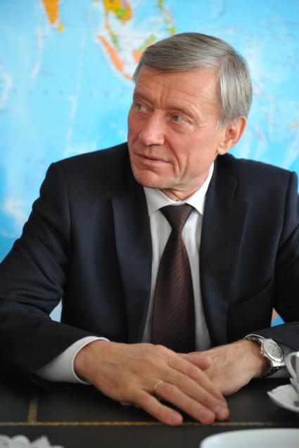 Генеральный секретарь ОДКБ Николай Бордюжа во время интервью ИД \"Комсомольская правда\". Москва. 07 октября 2011 года.